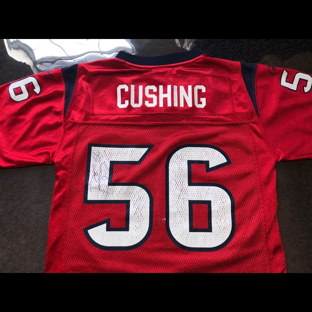 Authentic AUTOGRAPHED Brian Cushing Reebok jersey - Picture 8 of 8